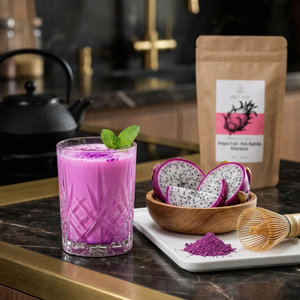 Set zur Zubereitung von Pink Matcha