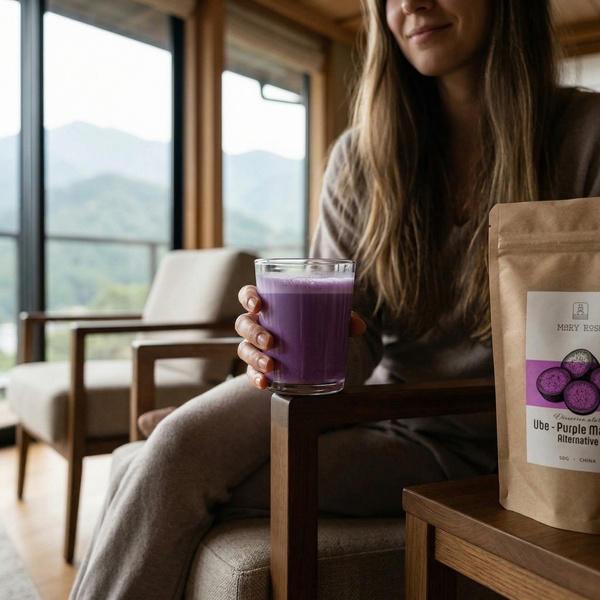 Mary Rose – Purple Matcha Alternative – Ube (Pulver) 50 g