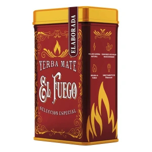 Yerbera – Metalldose + El Fuego Elaborada 0,5 kg