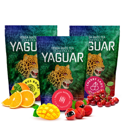 Trio yerba mate Yaguar auf START für Anfänger