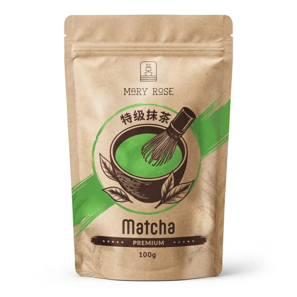 Geschenkset für bunten Matcha Latte: Matcha + Yellow Matcha + Zubehör