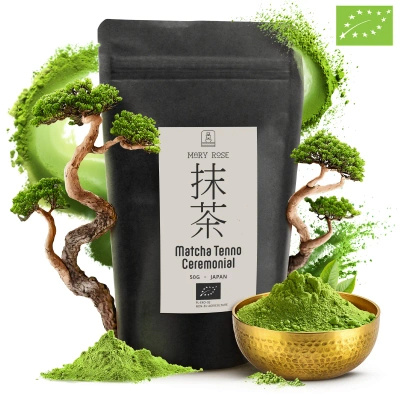 Mary Rose – Japanischer Grüner Tee Matcha Tenno (BIO) Zeremoniell 50 g