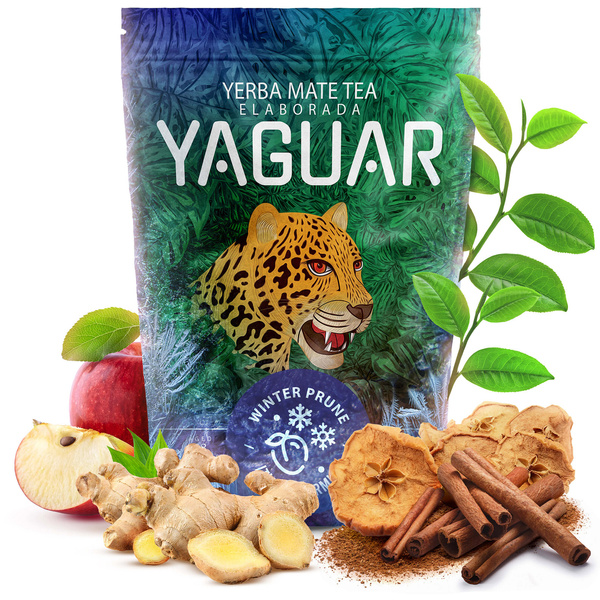 Winter-Geschenkset Mate Tee Yaguar Winter Prune 0,5kg