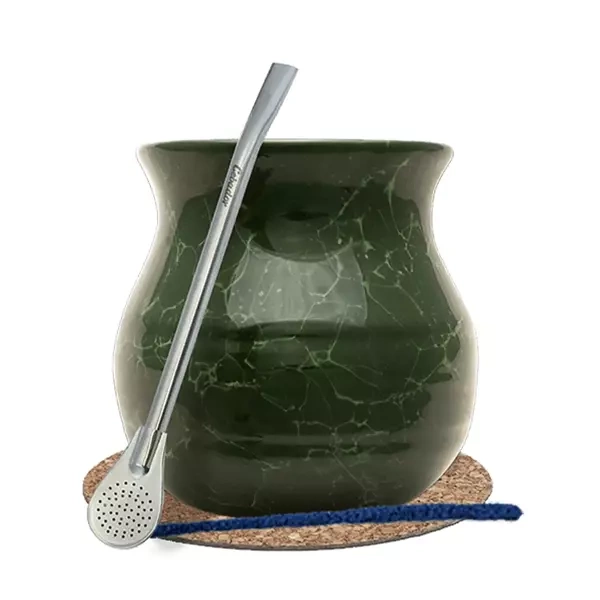 Starter Set Yerba Mate Mate Becher Mate Becher + Bombilla