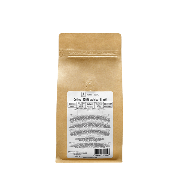 Mary Rose - Bohnenkaffee Brazil Guaxupe premium 400 g