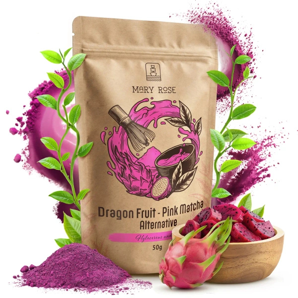 Geschenkset zur Zubereitung von Pink Matcha