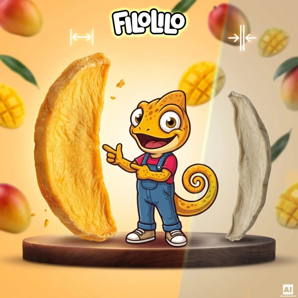 FiloLilo – Gefriergetrocknete Mango (Scheiben) 100 g