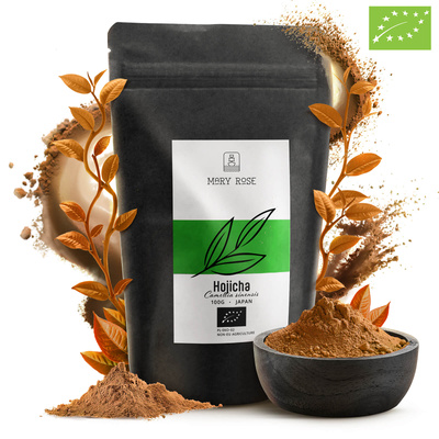 Mary Rose – Gerösteter Grüner Tee Hojicha Powder (BIO) 100 g