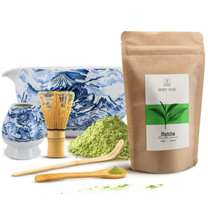 Matcha-Tee-Aufbrühset