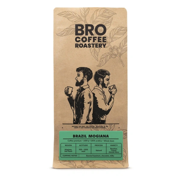 Bro Coffee Roastery – Bohnenkaffee Brazil Mogiana Premium 1 kg