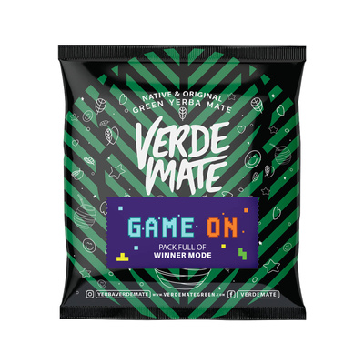Verde Mate Green Game On 50 g – Mate Tee für Gamer mit Energy‑Drink‑Geschmack