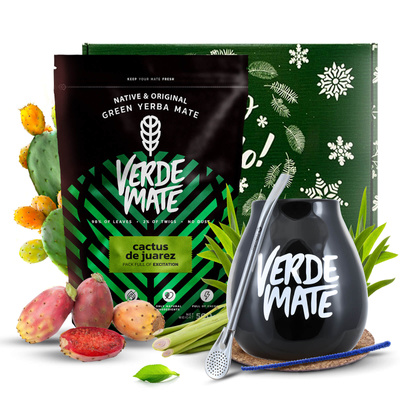 Geschenkset Mate Tee Verde Mate Cactus 0,5kg