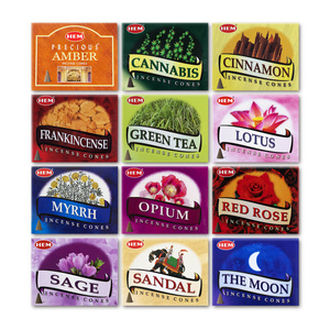HEM Räucherkegel – Mischung aus 12 Düften