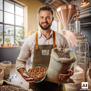 Bro Coffee Roastery – Bohnenkaffee Brazil Mogiana Premium 1 kg