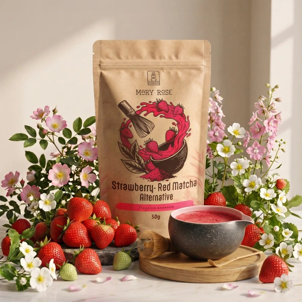 Set farbiger Matchas: Red Matcha + White Matcha