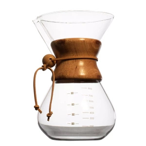 Chemex‑Kaffeebereiter 800 ml + wiederverwendbarer Filter