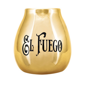 Mate Tee Set El Fuego 500g 0,5kg Yerbomos XL + Kalebasse + Bombilla