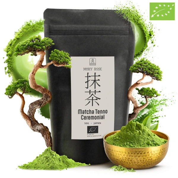 Mary Rose – Japanischer Grüner Tee Matcha Tenno (BIO) Zeremoniell 50 g