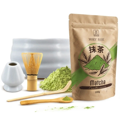 Matcha-Tee-Aufbrühset