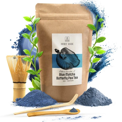 Set Blue Matcha + Chasen und Chashaku