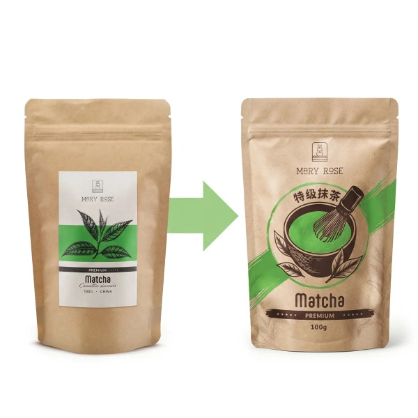 Mary Rose – Chinesischer Grüner Tee Matcha Premium 100 g