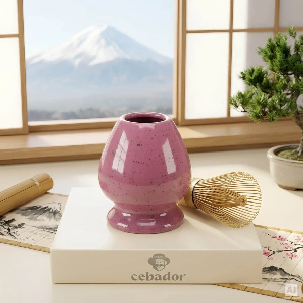 Geschenkset: japanischer Premium-Matcha + matchawan + Bambuszubehör