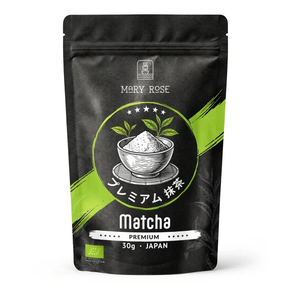 Geschenkset: japanischer Premium-Matcha + matchawan + Bambuszubehör
