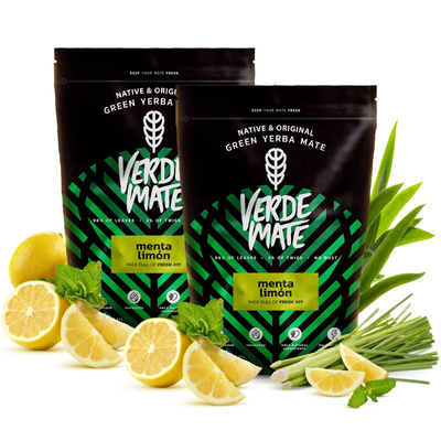 Mate Tee Verde Mate Green Menta Limon 1000g 1kg