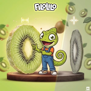 FiloLilo – Gefriergetrocknete Kiwi (Scheiben) 100 g