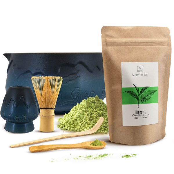 Matcha-Tee-Aufbrühset