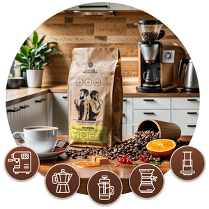 Bro Coffee Roastery - Bohnenkaffee Colombia Medellin Premium 1 kg