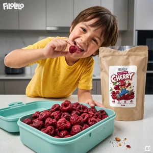 FiloLilo – Gefriergetrocknete Sauerkirschen (ganz, entsteint) 100 g