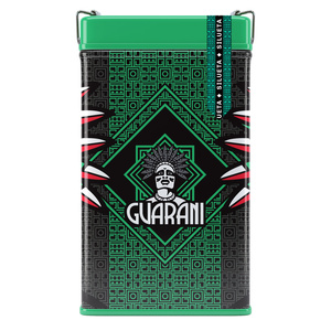 Yerbera – Metalldose + Guarani Silueta 0,5 kg