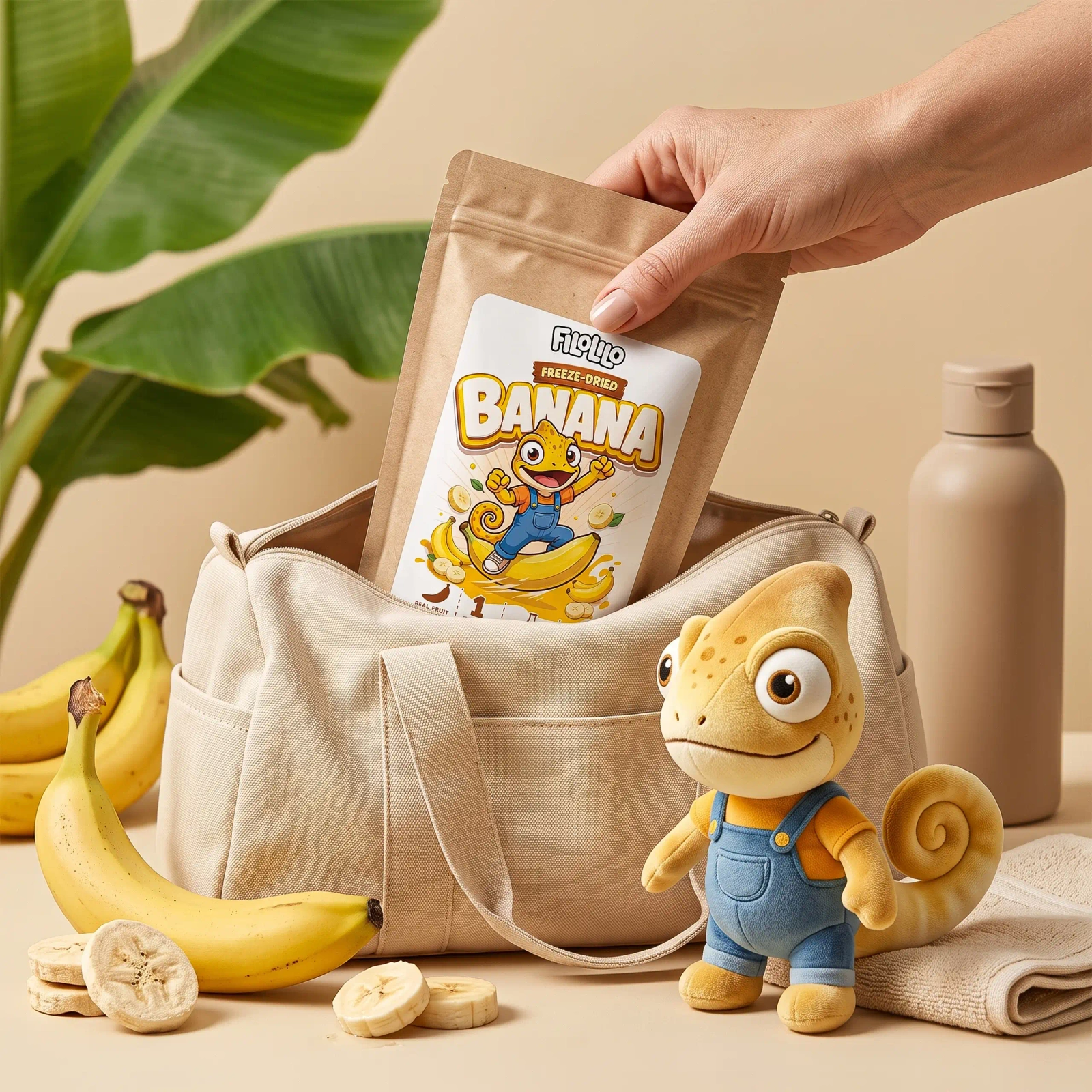 FiloLilo gefriergetrocknete Banane