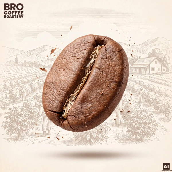 Bro Coffee Roastery – Bohnenkaffee Pure Crema 400 g