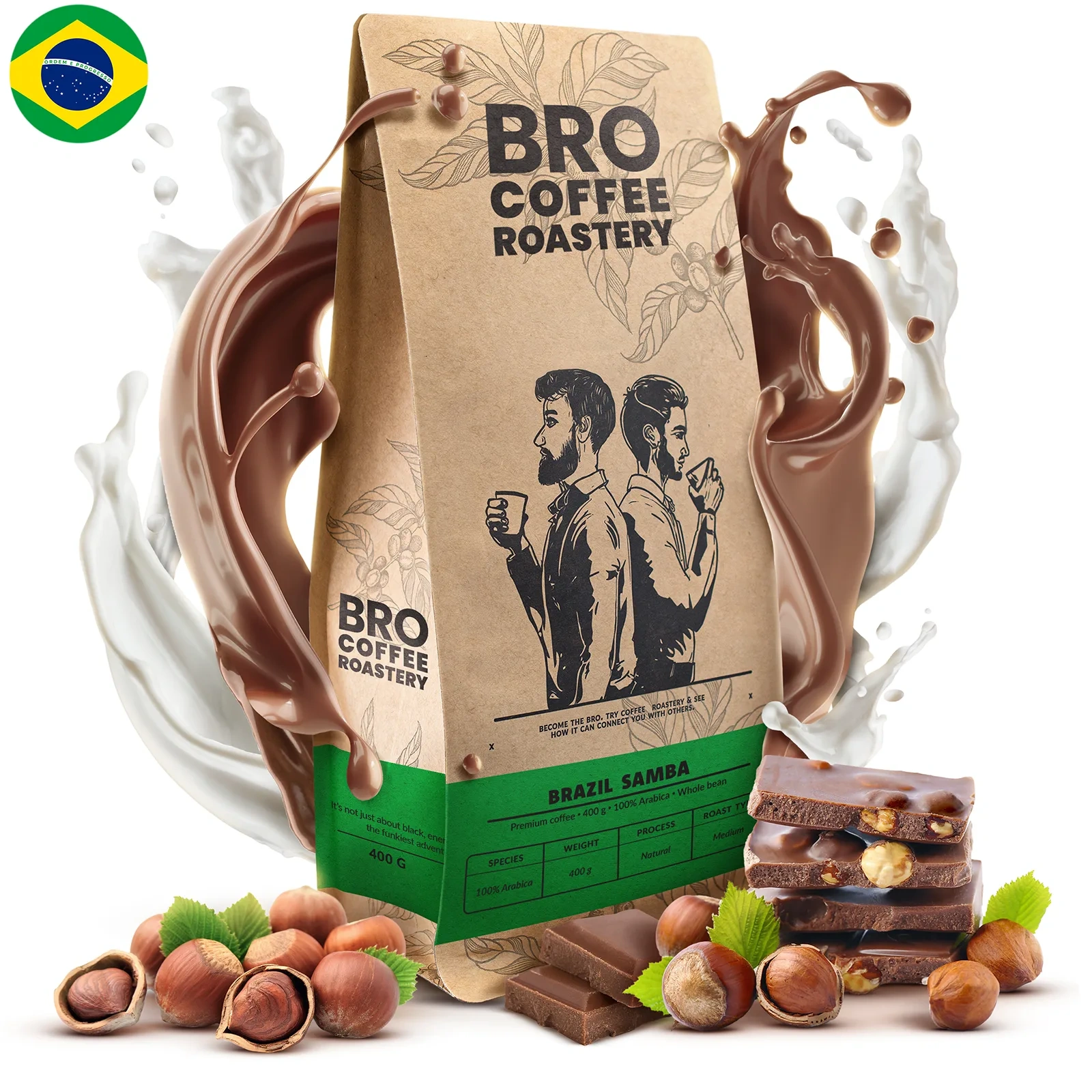 Kaffee Broastery Brazil Samba