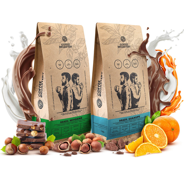 Set Bro Bro Coffee Roastery Brazil Guaxupe + Brazil Samba 2x1kg (2kg)