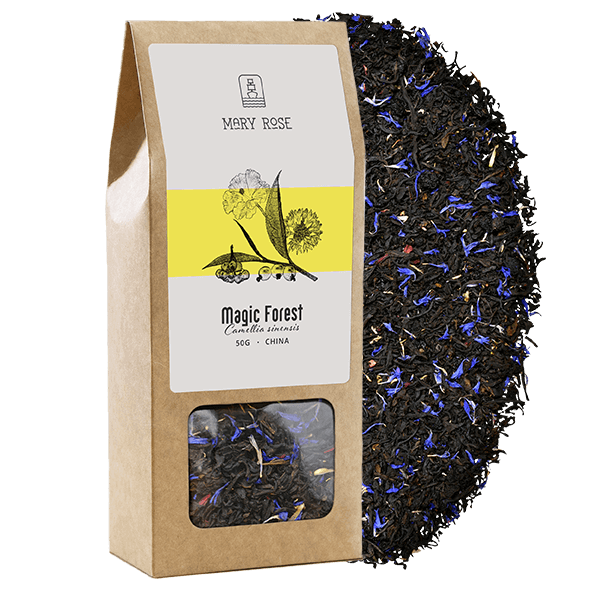 Mary Rose - Schwarzer Tee Magic Forest - 50 g