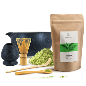 Matcha-Tee-Aufbrühset: Matcha 100g + Zubehör