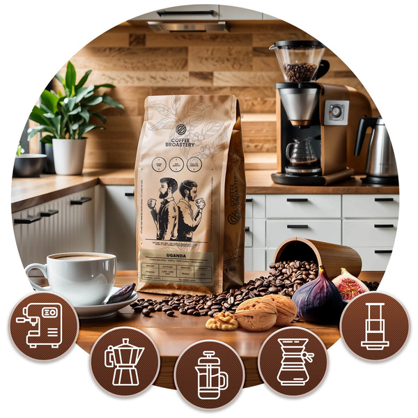 Bro Coffee Roastery - Bohnenkaffee Uganda Kanyenye Speciality 1 kg