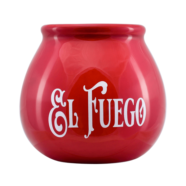 El Fuego Mate Tee Set Keramik Kalebasse Bombilla