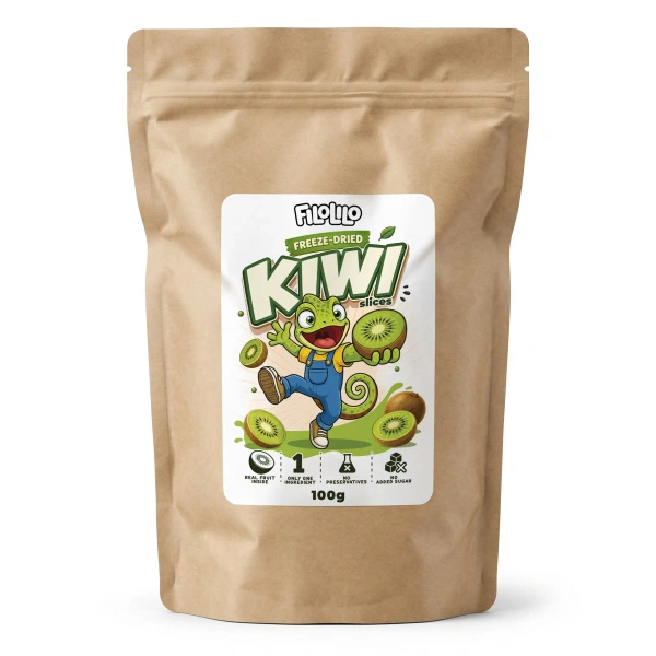 FiloLilo – Gefriergetrocknete Kiwi (Scheiben) 100 g
