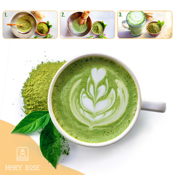 Mary Rose – Japanischer Grüner Tee Matcha (BIO) Premium 30 g