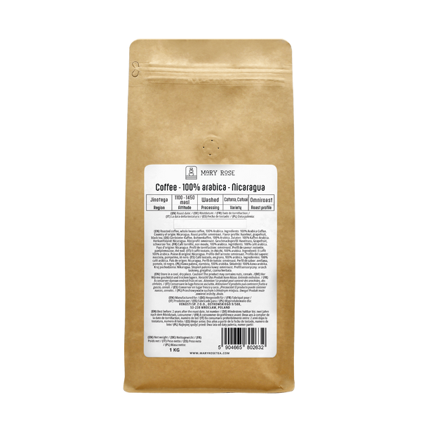 Mary Rose -  Bohnenkaffee Nicaragua Colibrí Azul speciality 1 kg