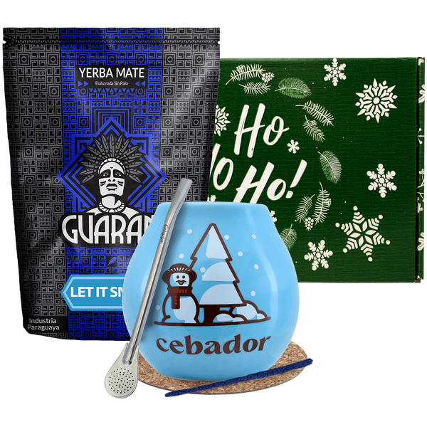Geschenkset Mate Tee Guarani Let it Snow 0,4kg