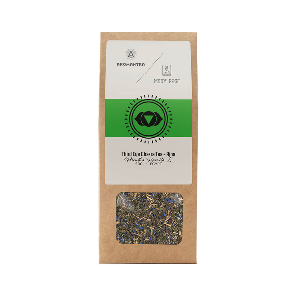 Aromantra x Mary Rose – Stirnchakra-Tee Ajna (Kräutertee) 50 g
