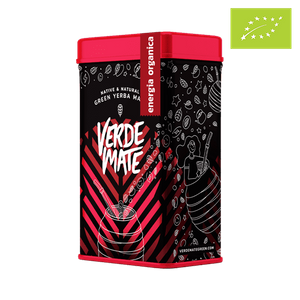 Yerbera – Metalldose + Verde Mate Green Energia Organica 0,5 kg