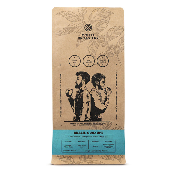 Set Bro Coffee Roastery Brazil Guaxupe 2x1kg (2kg)