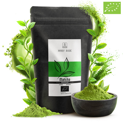 Mary Rose – Japanischer Grüner Tee Matcha (BIO) Premium 100 g