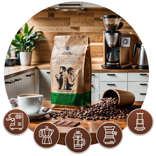 Set Bro Coffee Roastery Brazil Samba + Brazil Cerrado 2x1kg (2kg)